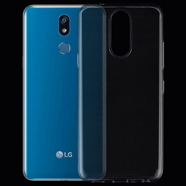 0.75mm Ultrathin Transparent TPU Soft Protective Case for LG K40