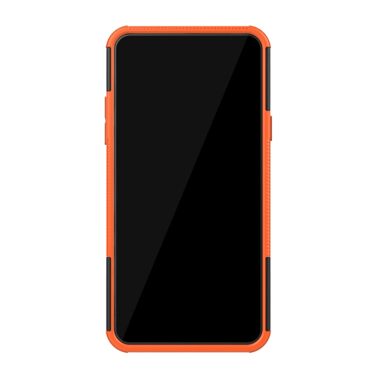 Tire Texture TPU+PC Shockproof Case for LG Q Stylo 5, with Holder