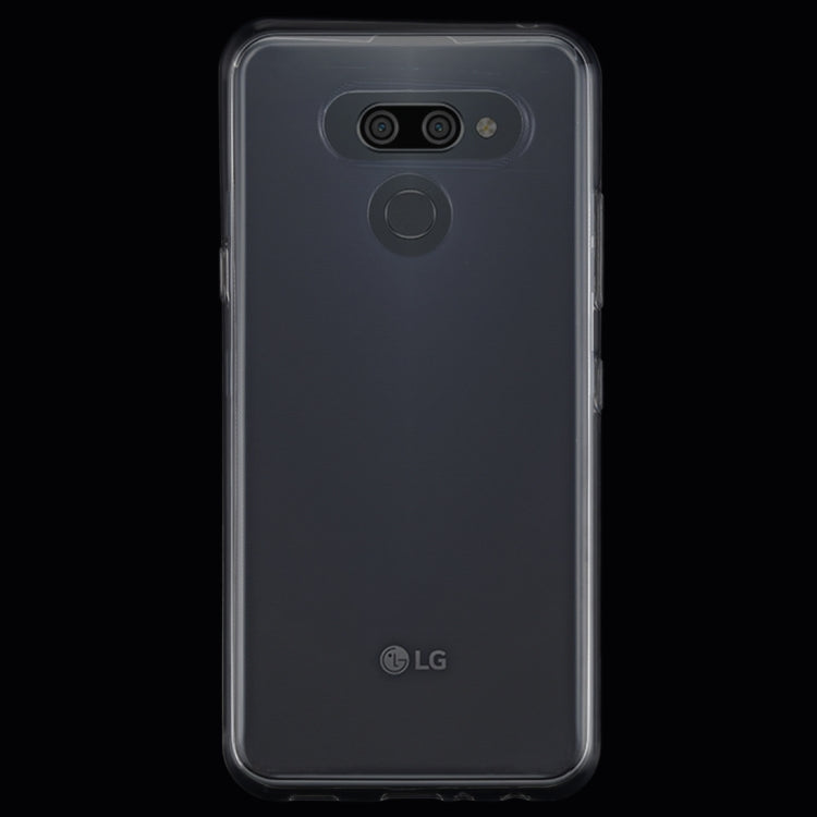 50 PCS 0.75mm Ultrathin Transparent TPU Soft Protective Case for LG K50