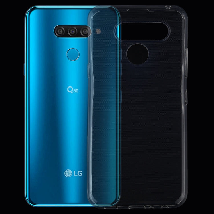 0.75mm Ultrathin Transparent TPU Soft Protective Case for LG K50 / Q60
