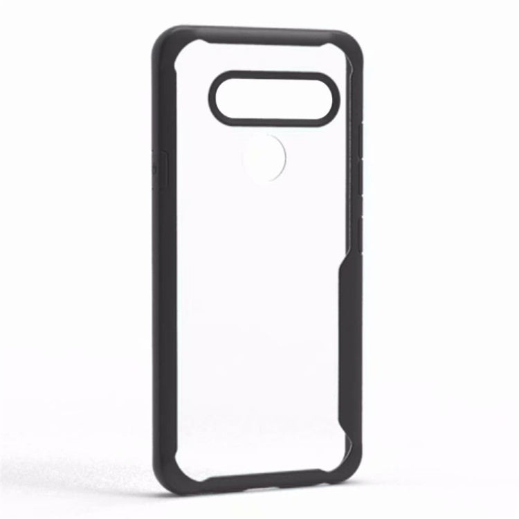 Transparent PC + TPU Full Coverage Shockproof Protective Case for LG V40 ThinQ