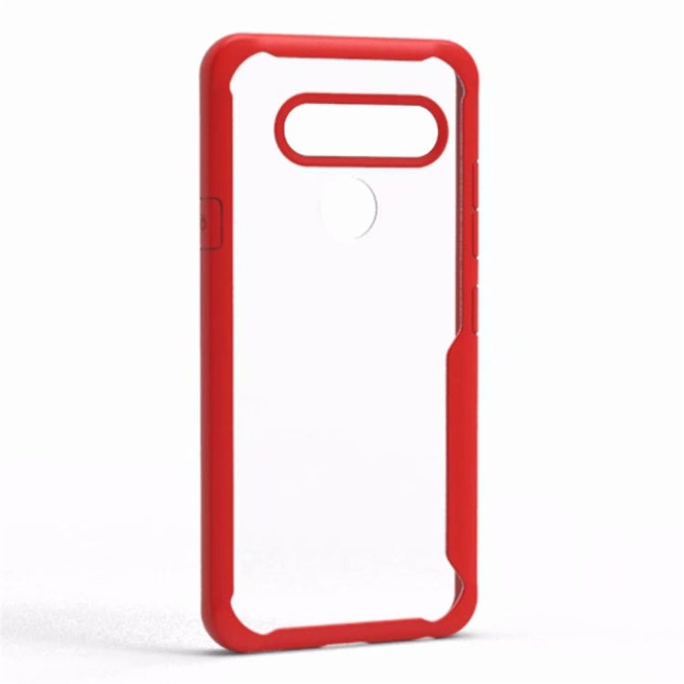 Transparent PC + TPU Full Coverage Shockproof Protective Case for LG V40 ThinQ