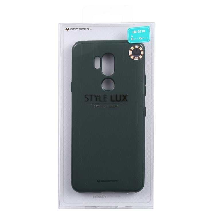 GOOSPERY STYLE LUX Shockproof Soft TPU Case for LG G7 ThinQ / G7+ ThinQ
