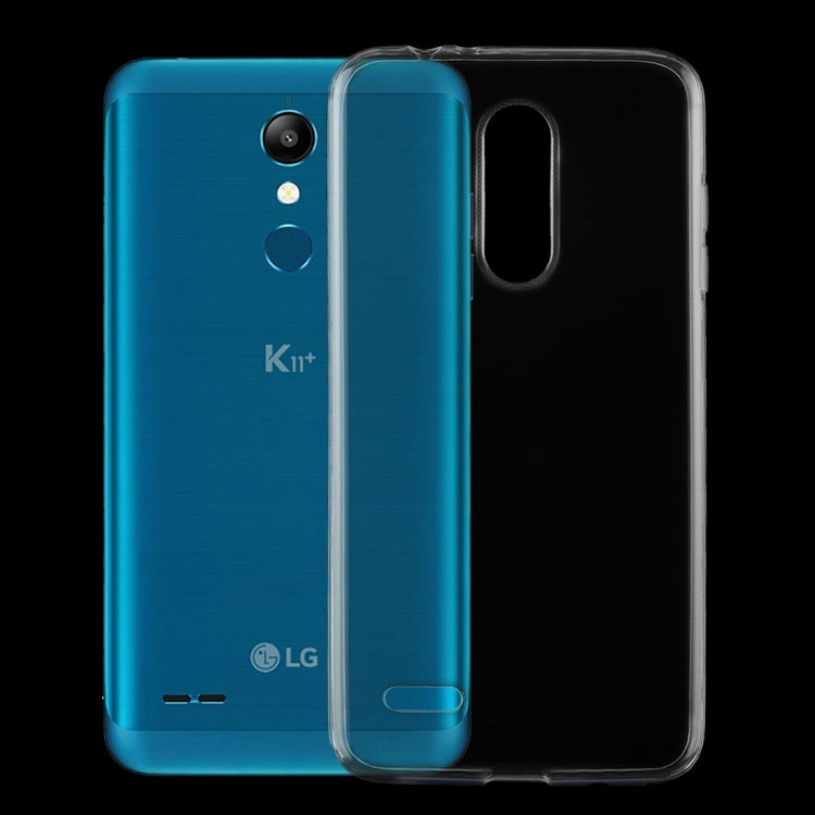 0.75mm Transparent TPU Case for LG K11 (2018)