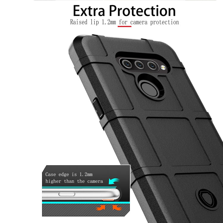 Shockproof Protector Cover Full Coverage Silicone Case for LG Q60