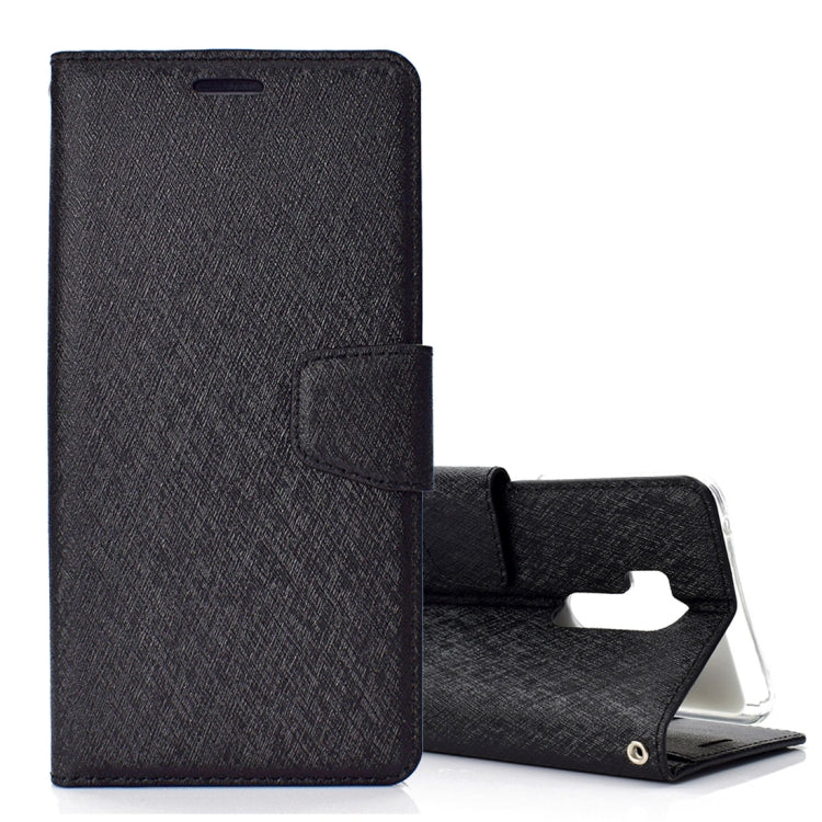 Silk Texture Horizontal Flip Leather Case for LG G7 ThinQ, with Holder & Card slots & Wallet & Photo Frame