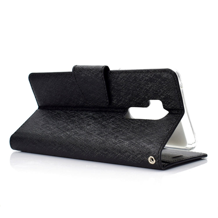 Silk Texture Horizontal Flip Leather Case for LG G7 ThinQ, with Holder & Card slots & Wallet & Photo Frame