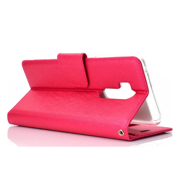 Silk Texture Horizontal Flip Leather Case for LG G7 ThinQ, with Holder & Card slots & Wallet & Photo Frame