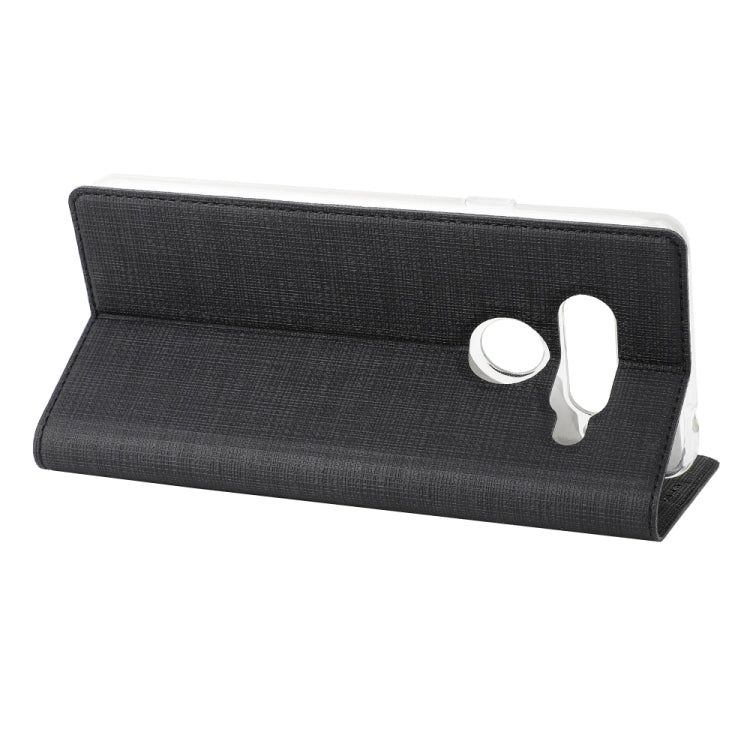 ViLi DMX Multifunctional Horizontal Flip Leather Case for LG V40 ThinQ, with Card Slot & Holder