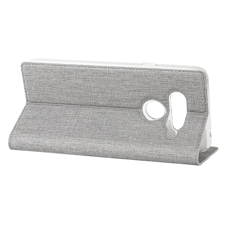 ViLi DMX Multifunctional Horizontal Flip Leather Case for LG V40 ThinQ, with Card Slot & Holder