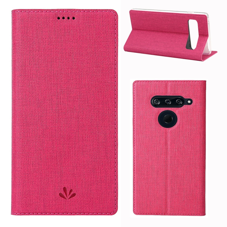 ViLi DMX Multifunctional Horizontal Flip Leather Case for LG V40 ThinQ, with Card Slot & Holder