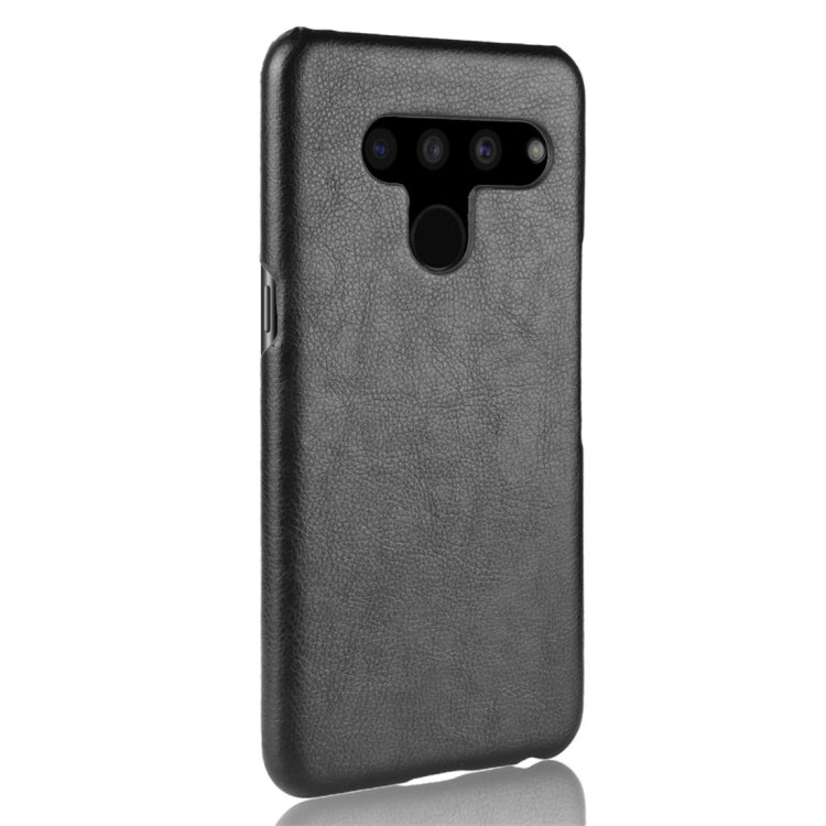 Shockproof Litchi Texture PC + PU Protective Case for LG V50 ThinQ 5G