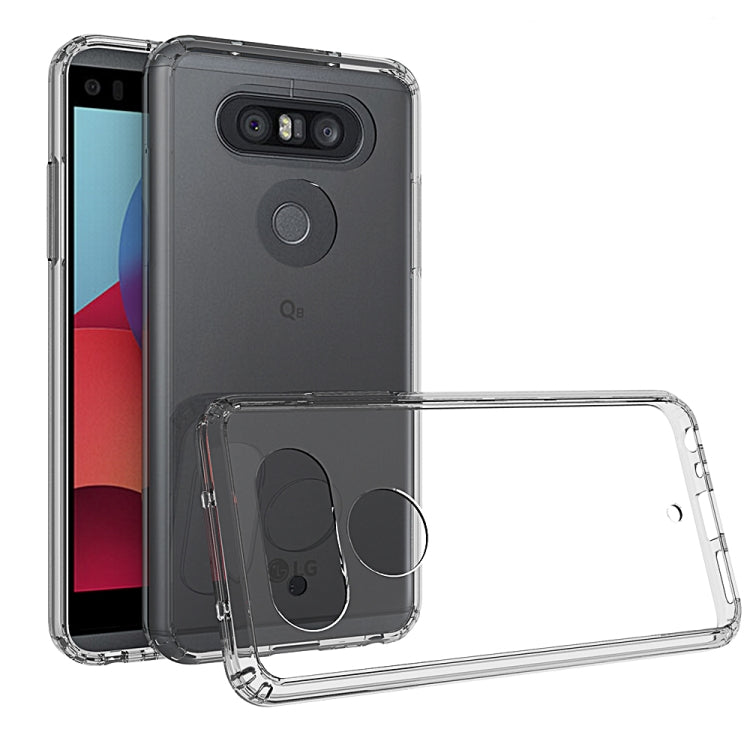 Scratchproof TPU + Acrylic Protective Case for LG Q8