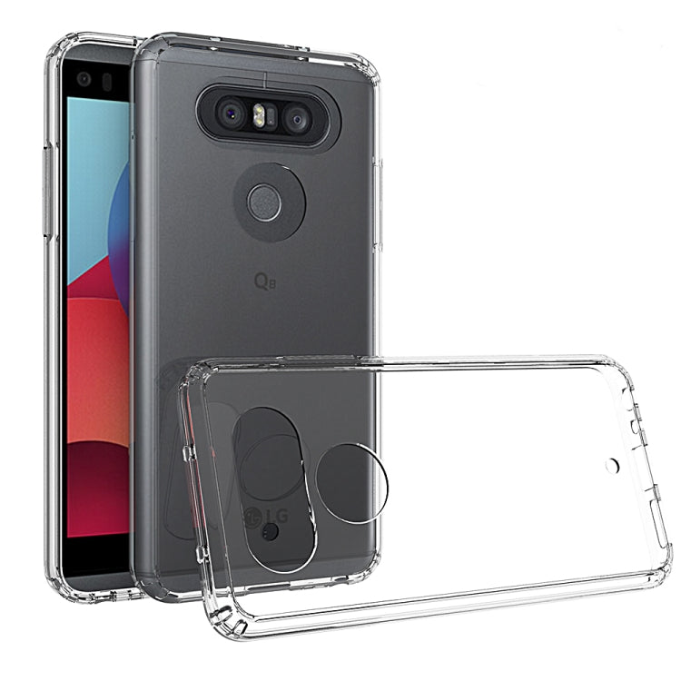 Scratchproof TPU + Acrylic Protective Case for LG Q8
