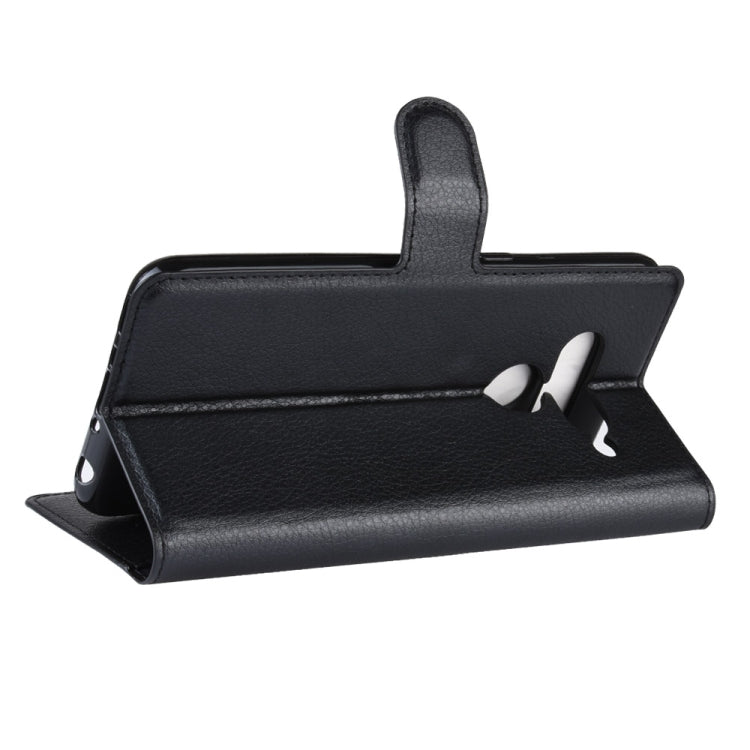 Litchi Texture Horizontal Flip Leather Case for LG V50 ThinQ 5G, with Wallet & Holder & Card Slots