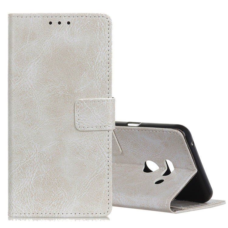 Retro Crazy Horse Texture Horizontal Flip Leather Case for LG G8s ThinQ, with Holder & Card Slots & Photo Frame