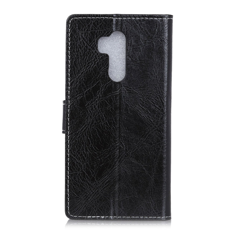 For LG G7 ThinQ Retro Crazy Horse Texture Horizontal Flip Leather Case with Holder & Card Slots & Wallet & Photo & Environmental PU