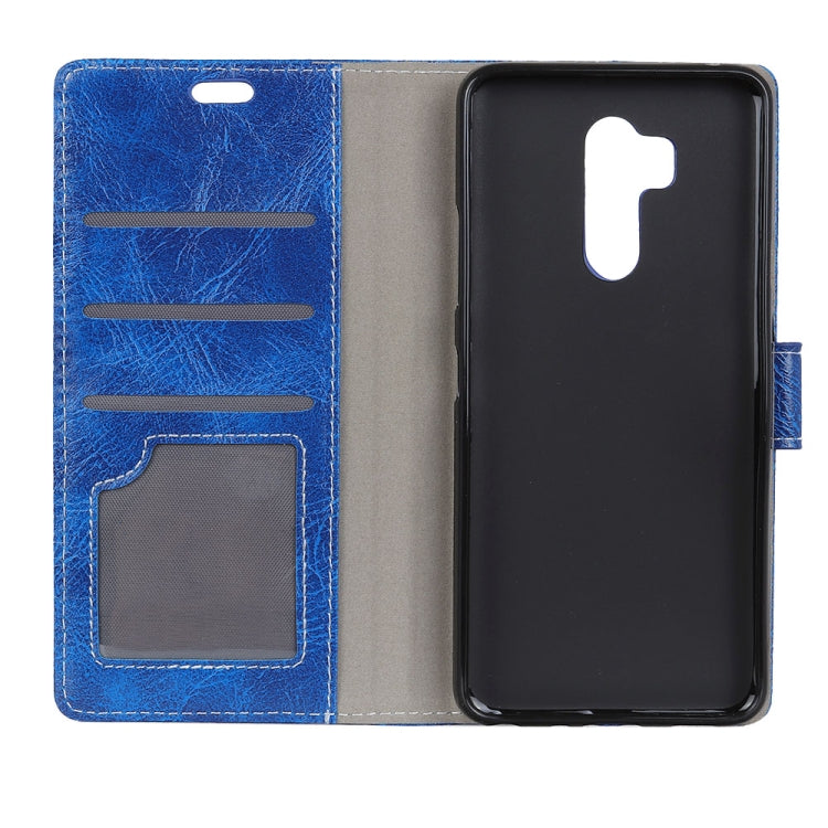 For LG G7 ThinQ Retro Crazy Horse Texture Horizontal Flip Leather Case with Holder & Card Slots & Wallet & Photo & Environmental PU