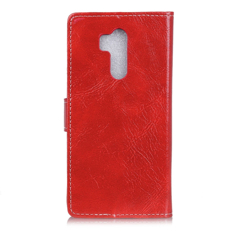 For LG G7 ThinQ Retro Crazy Horse Texture Horizontal Flip Leather Case with Holder & Card Slots & Wallet & Photo & Environmental PU