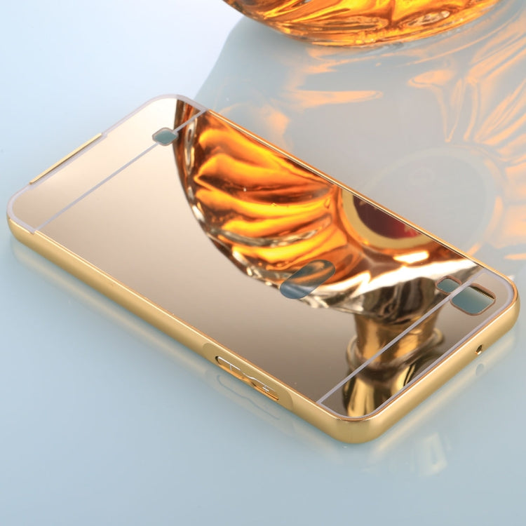 For LG X Power PC Electroplating Mirror Protective Back Cover Case