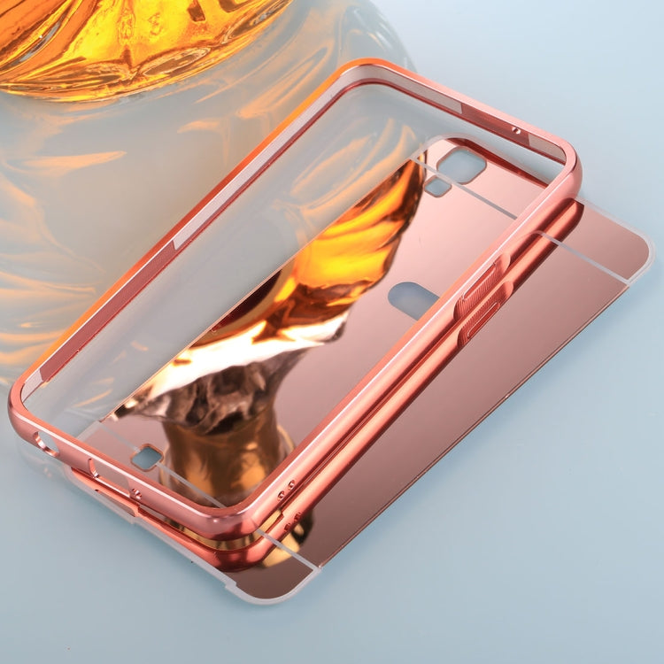 For LG X Power PC Electroplating Mirror Protective Back Cover Case