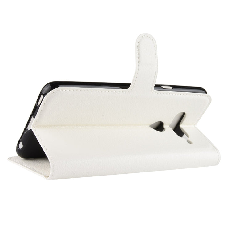 Litchi Texture Horizontal Flip Leather Case for LG V40 ThinQ, with Holder & Card Slots & Wallet