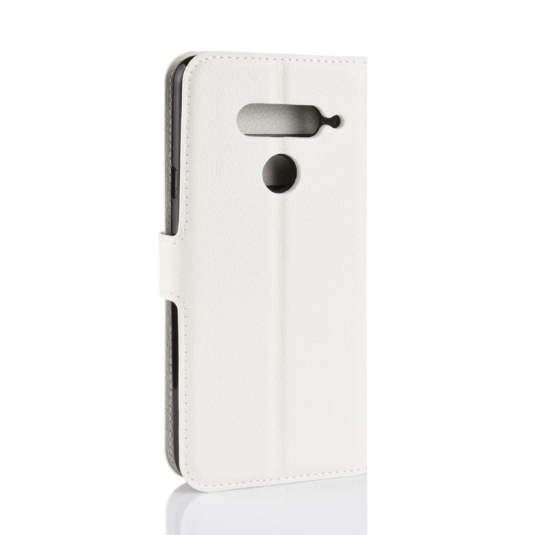 Litchi Texture Horizontal Flip Leather Case for LG V40 ThinQ, with Holder & Card Slots & Wallet