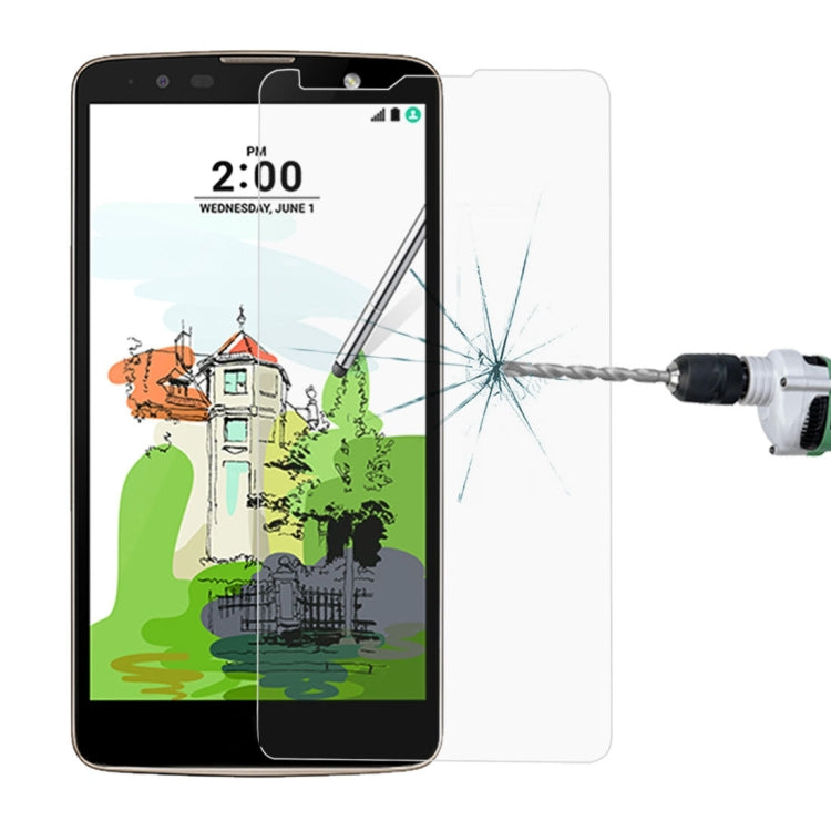 9H 2.5D Tempered Glass Film for LG Stylus 2 Plus