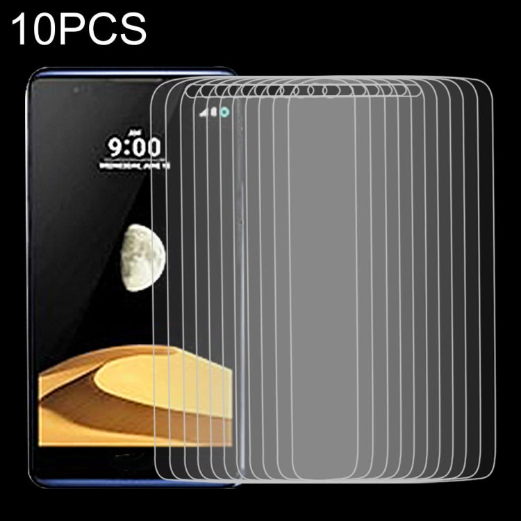 10 PCS 9H 2.5D Tempered Glass Film for LG X max