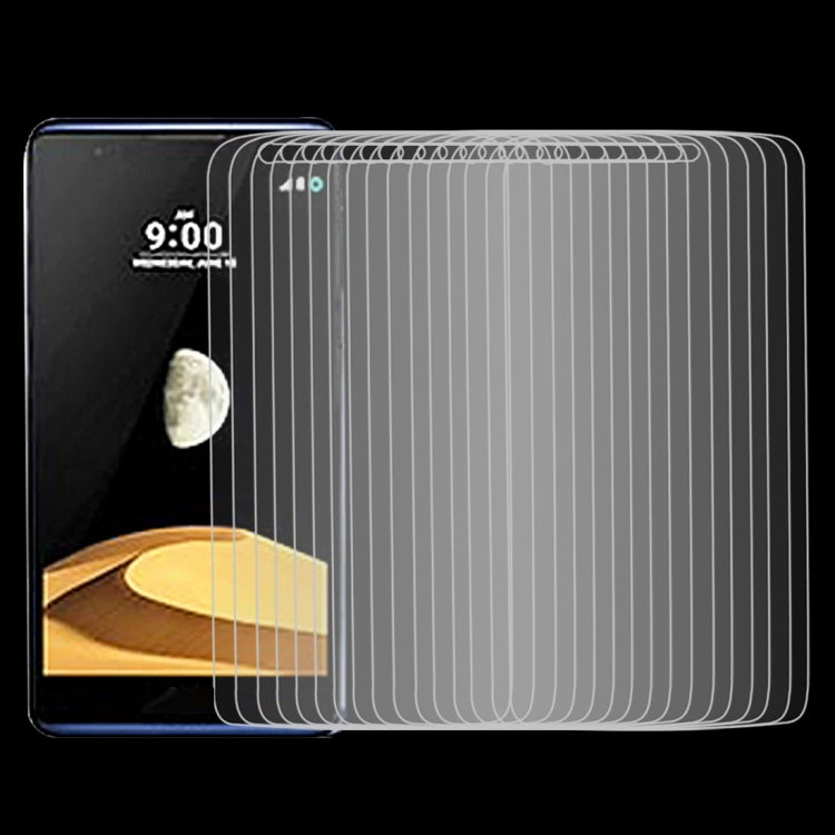 50 PCS 9H 2.5D Tempered Glass Film for LG X max