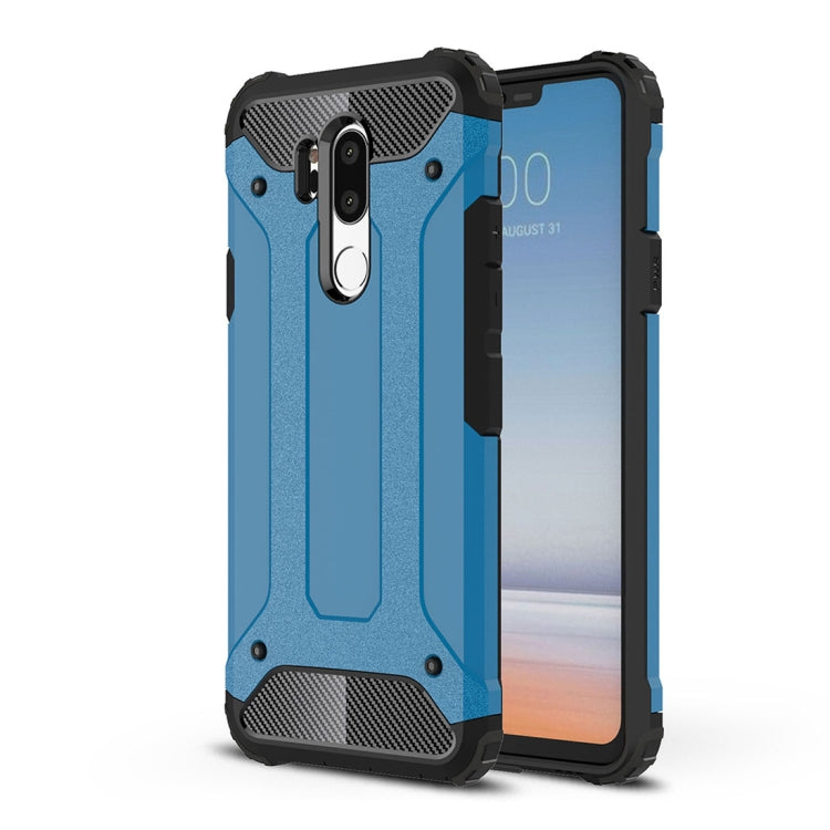For LG G7 ThinQ Full-body Rugged TPU + PC Combination Back Cover Case