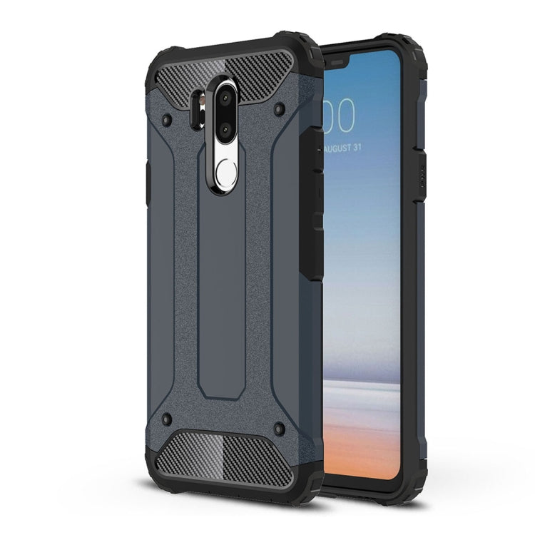 For LG G7 ThinQ Full-body Rugged TPU + PC Combination Back Cover Case