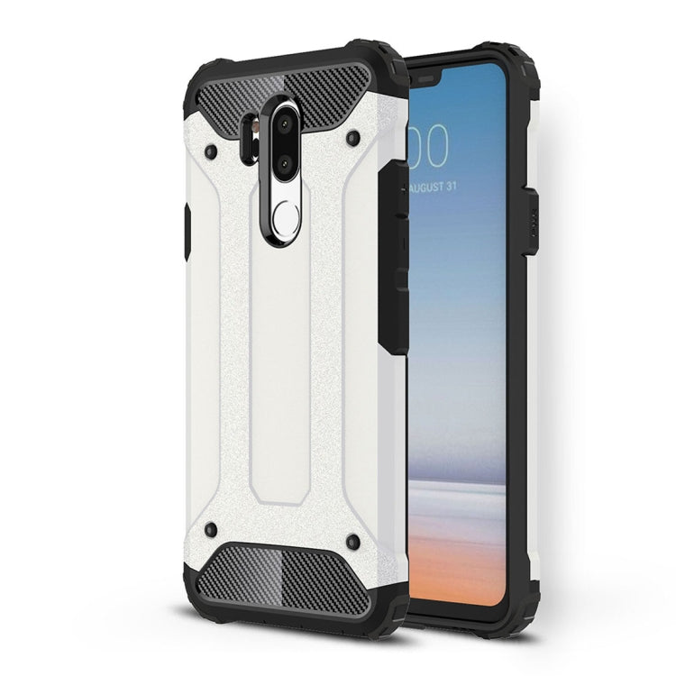For LG G7 ThinQ Full-body Rugged TPU + PC Combination Back Cover Case