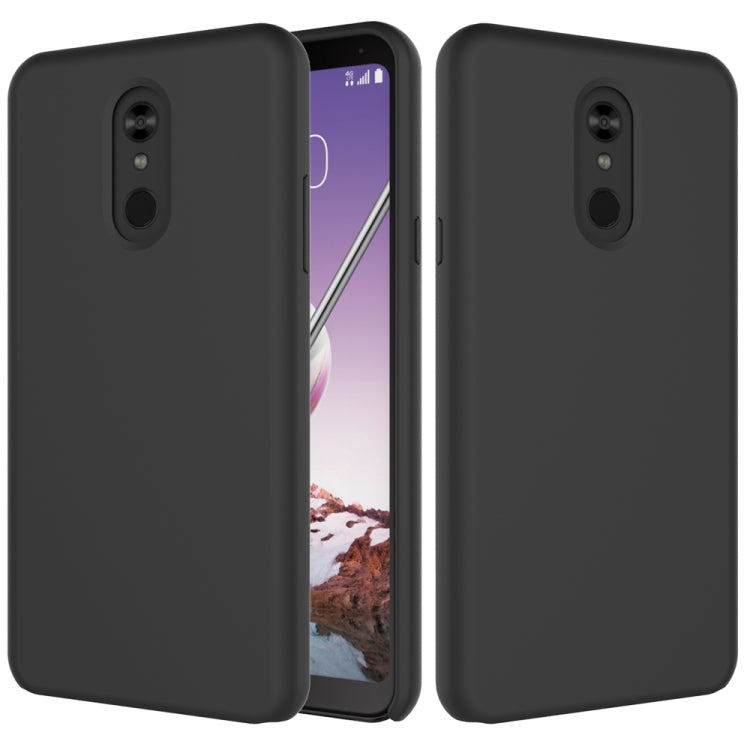 Solid Color Liquid Silicone Dropproof Protective Case for LG Q Stylo 5