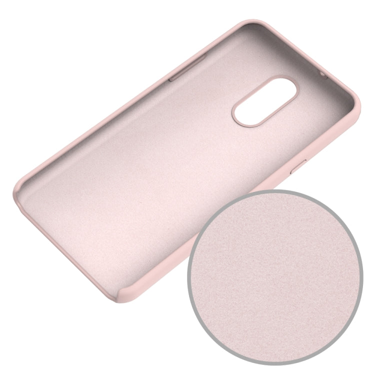 Solid Color Liquid Silicone Dropproof Protective Case for LG Q Stylo 5