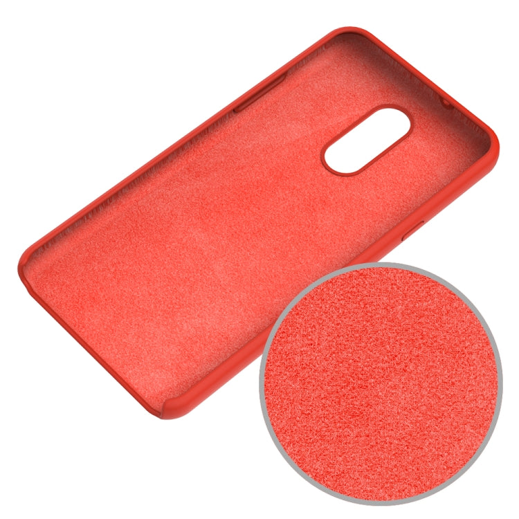 Solid Color Liquid Silicone Dropproof Protective Case for LG Q Stylo 5