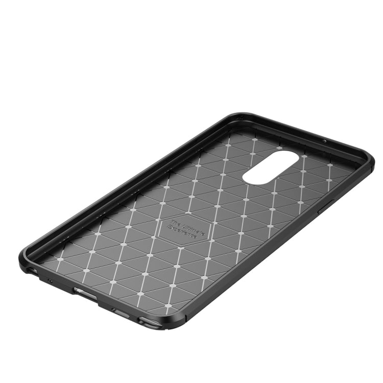 Carbon Fiber Texture Shockproof TPU Case for LG Q Stylo 5