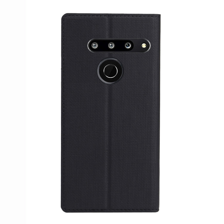 ViLi Texture PU Leather Case for LG G8 ThinQ ,with Holder & Card Slots & Wallet