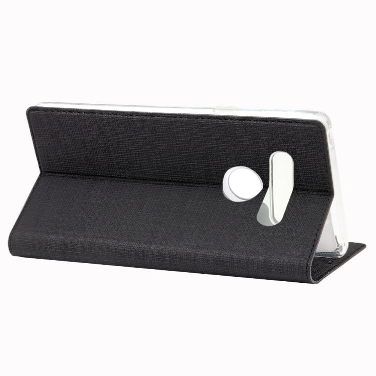 ViLi Texture PU Leather Case for LG G8 ThinQ ,with Holder & Card Slots & Wallet