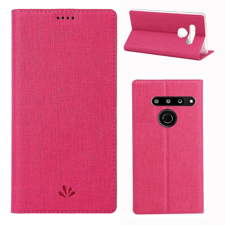 ViLi Texture PU Leather Case for LG G8 ThinQ ,with Holder & Card Slots & Wallet