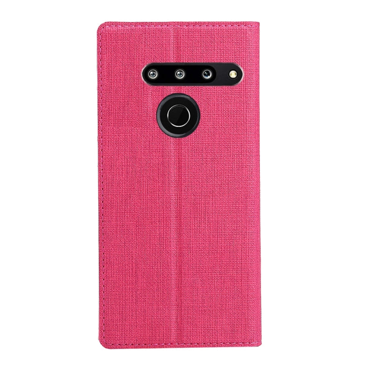ViLi Texture PU Leather Case for LG G8 ThinQ ,with Holder & Card Slots & Wallet