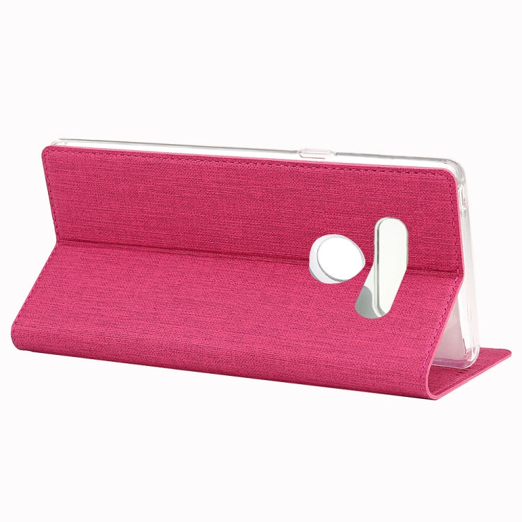 ViLi Texture PU Leather Case for LG G8 ThinQ ,with Holder & Card Slots & Wallet