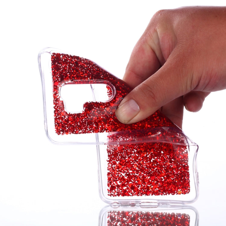 Colorful Glitter Powder Style Protective Soft Cover for LG G7 ThinQ