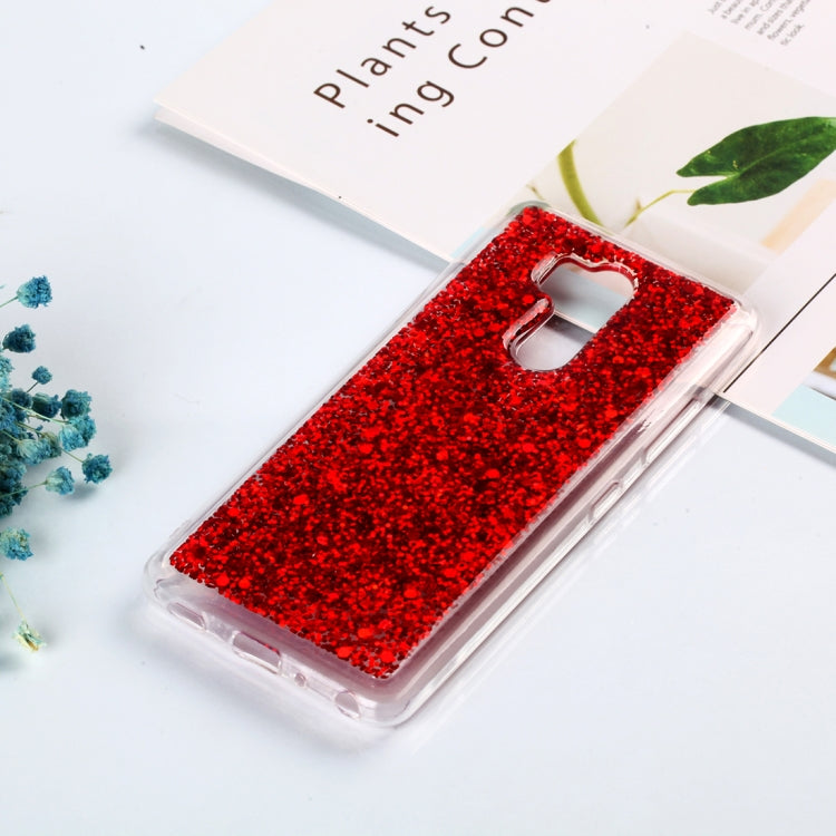 Colorful Glitter Powder Style Protective Soft Cover for LG G7 ThinQ
