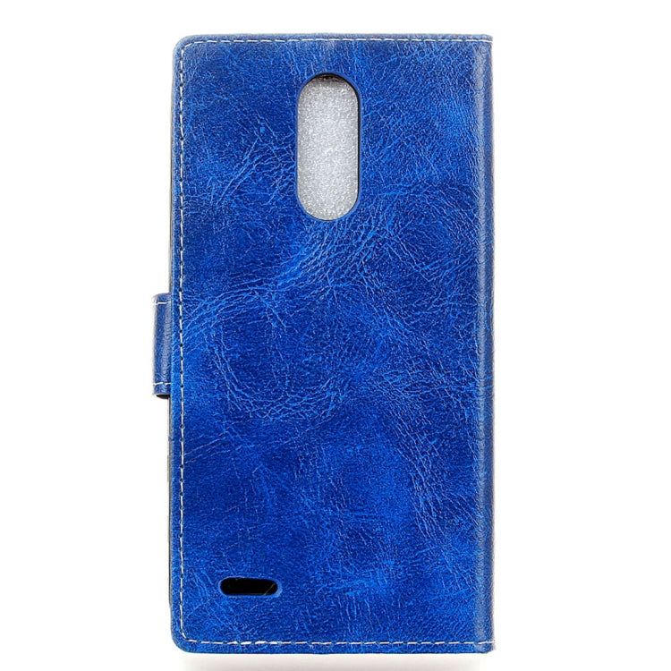 For LG K10 (2018) Retro Crazy Horse Texture Horizontal Flip Leather Case with Holder & Card Slots & Wallet & Photo Frame