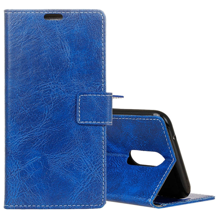 For LG K10 (2018) Retro Crazy Horse Texture Horizontal Flip Leather Case with Holder & Card Slots & Wallet & Photo Frame