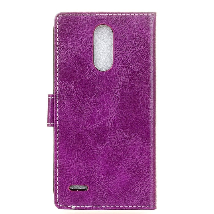 For LG K10 (2018) Retro Crazy Horse Texture Horizontal Flip Leather Case with Holder & Card Slots & Wallet & Photo Frame