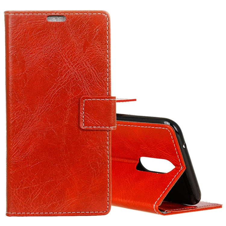 For LG K10 (2018) Retro Crazy Horse Texture Horizontal Flip Leather Case with Holder & Card Slots & Wallet & Photo Frame