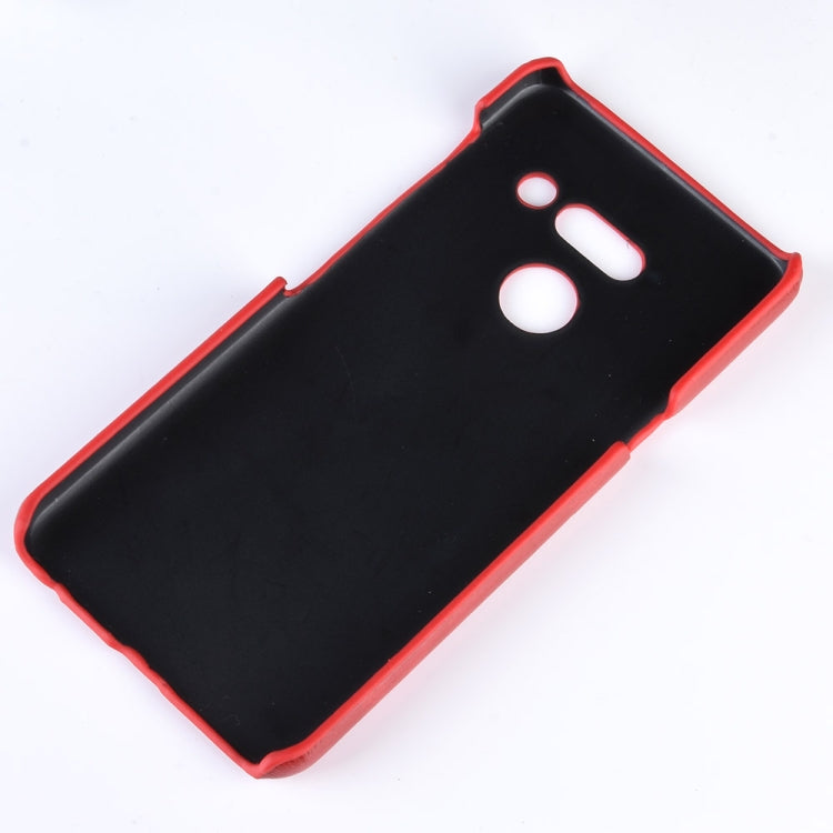 Shockproof Litchi Texture PC + PU Case for LG G8 ThinQ