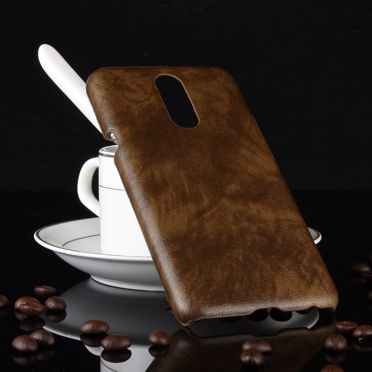 Shockproof Litchi Texture PC + PU Case for LG K40